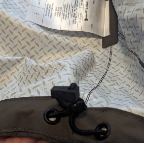 Carhartt Storm Defender Relaxed Fit Jacket in Tarmac. Size Medium. NWT - Picture 13 of 16